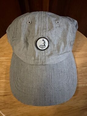 Pinehurst Gray Golf Cap with Embroidered Patch